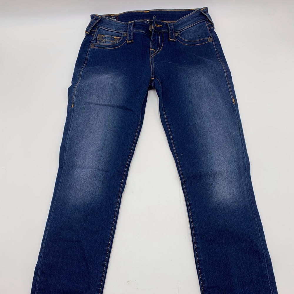 True Religion Halle mid rise super skinny